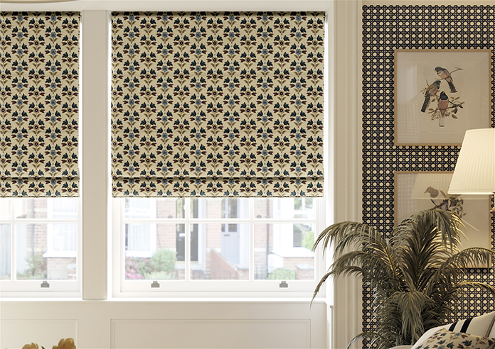 Talbot, Frosted Stone - Roman Blind - Image 3